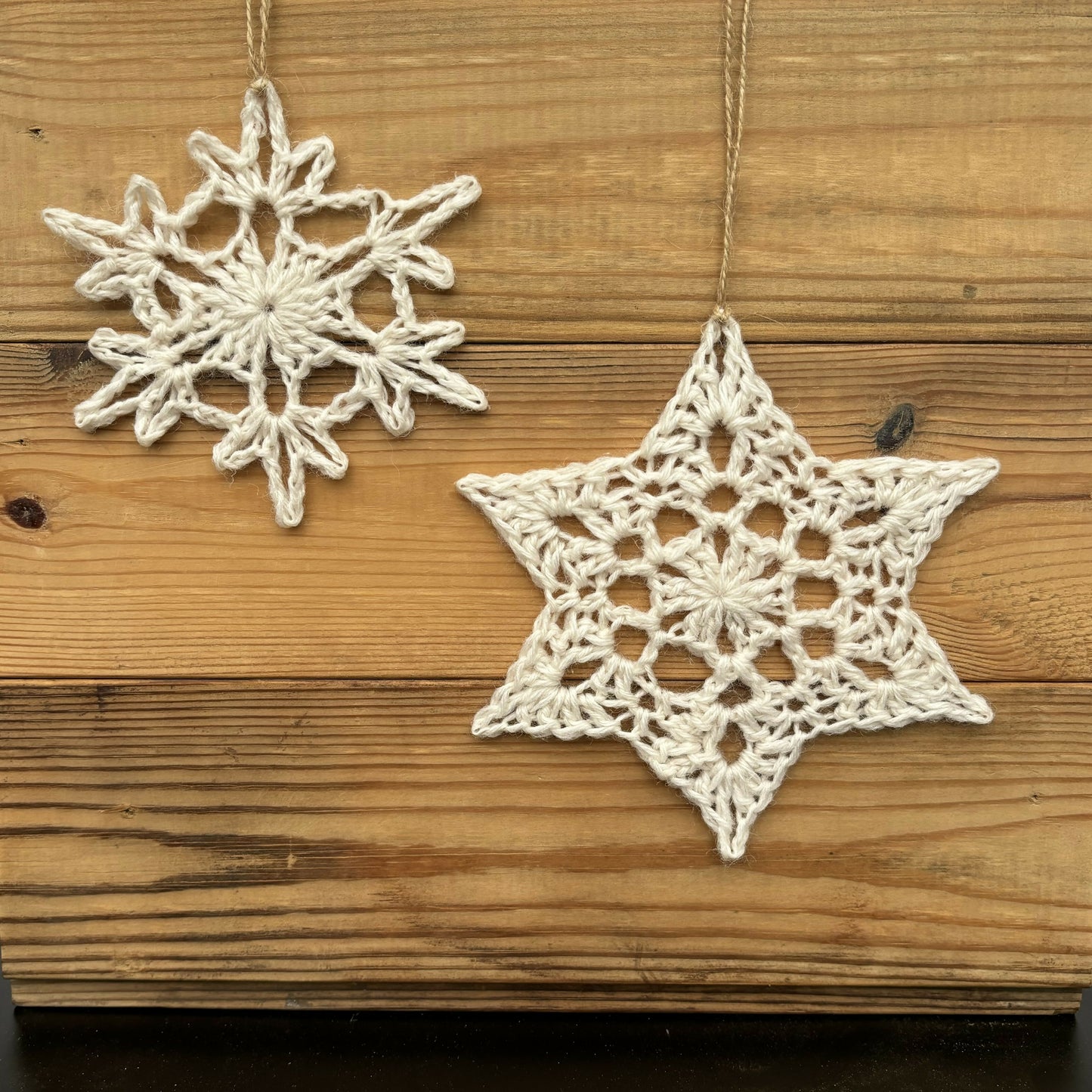 Snowflakes Rustic